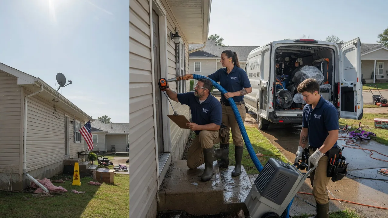 Ceiling Water Damage Restoration in Luther, MI near me